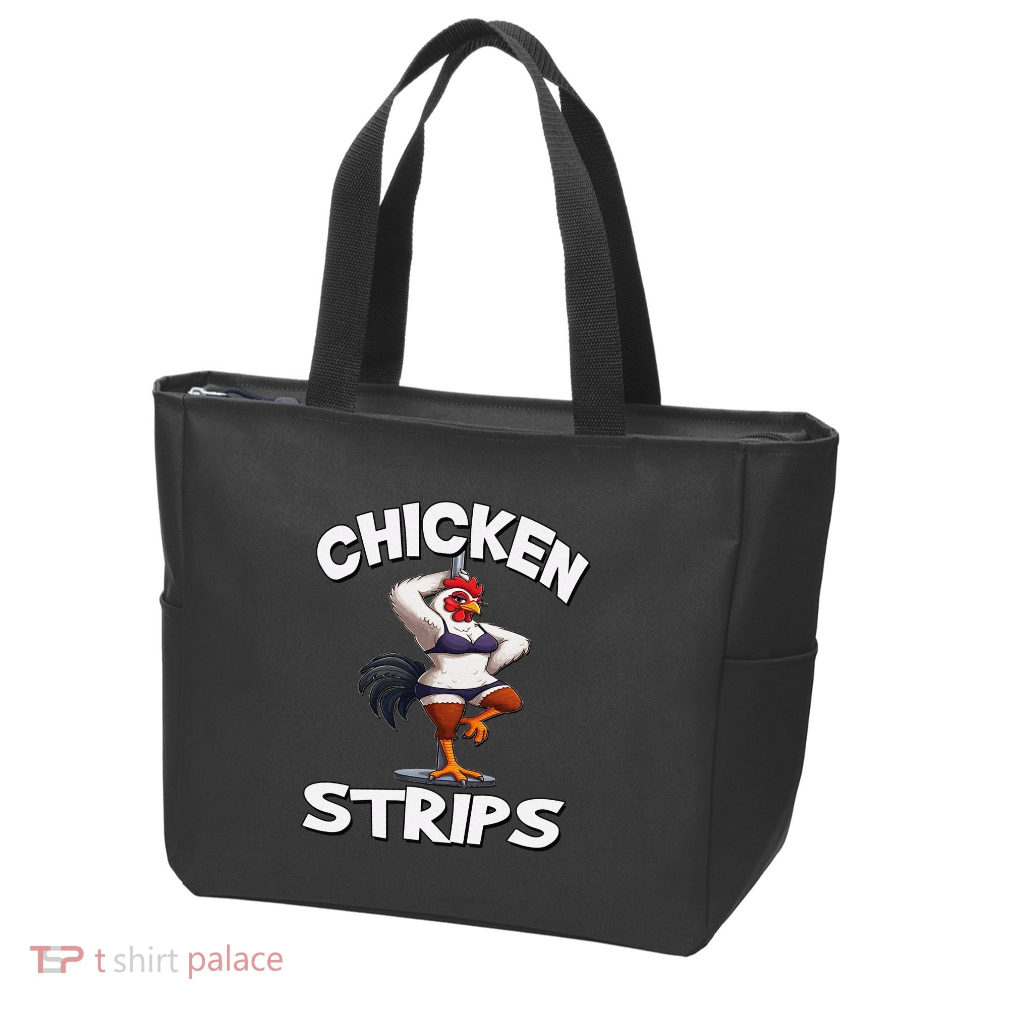Chicken Strips Stripping Chicken Tote Bag