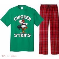 Chicken Strips Stripping Chicken Pajama Set thumb 0