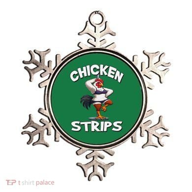 Chicken Strips Stripping Chicken Ornament
