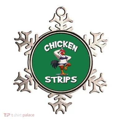 Chicken Strips Stripping Chicken Ornament