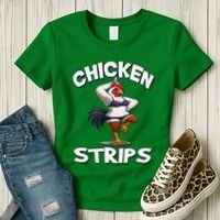 Chicken Strips Stripping Chicken Women's T-Shirt thumb 3