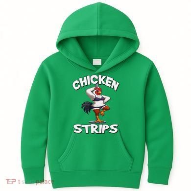 Chicken Strips Stripping Chicken Kids Hoodie