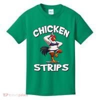 Chicken Strips Stripping Chicken Kids T-Shirt thumb 0
