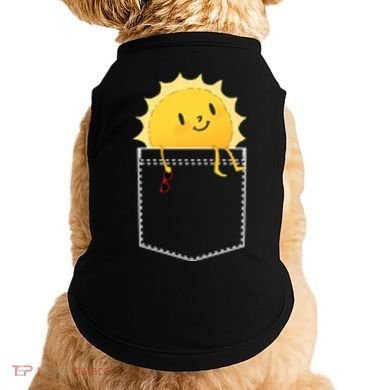 Cool Sunshine Sunny Pocket Design Doggie Tank