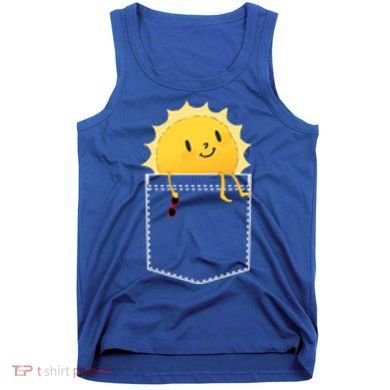 Cool Sunshine Sunny Pocket Design Tank Top