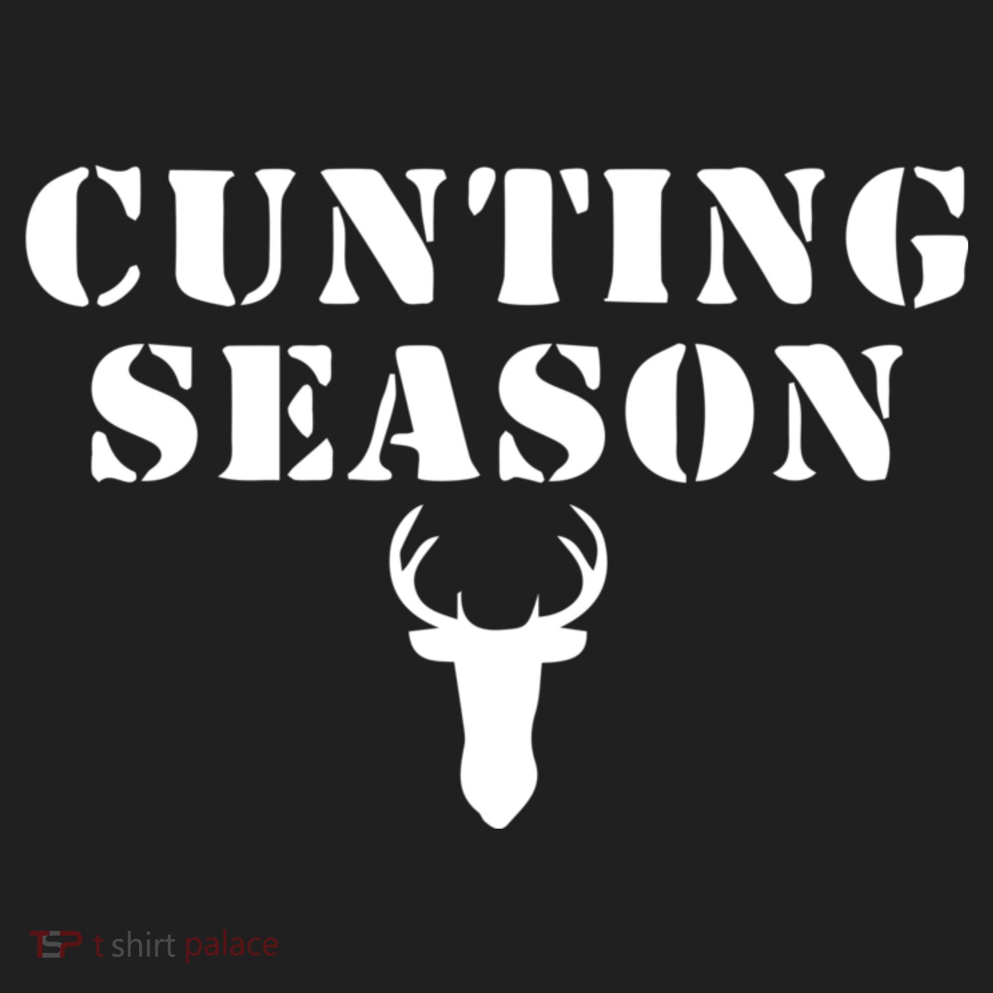 Cunting Season Shirt Funny Hunting Deer Season Women's Sweatshirt