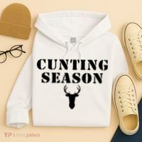 Cunting Season Shirt Funny Hunting Deer Season Hoodie thumb 4