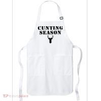 Cunting Season Shirt Funny Hunting Deer Season Apron thumb 0