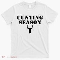 Cunting Season Shirt Funny Hunting Deer Season T-Shirt thumb 0