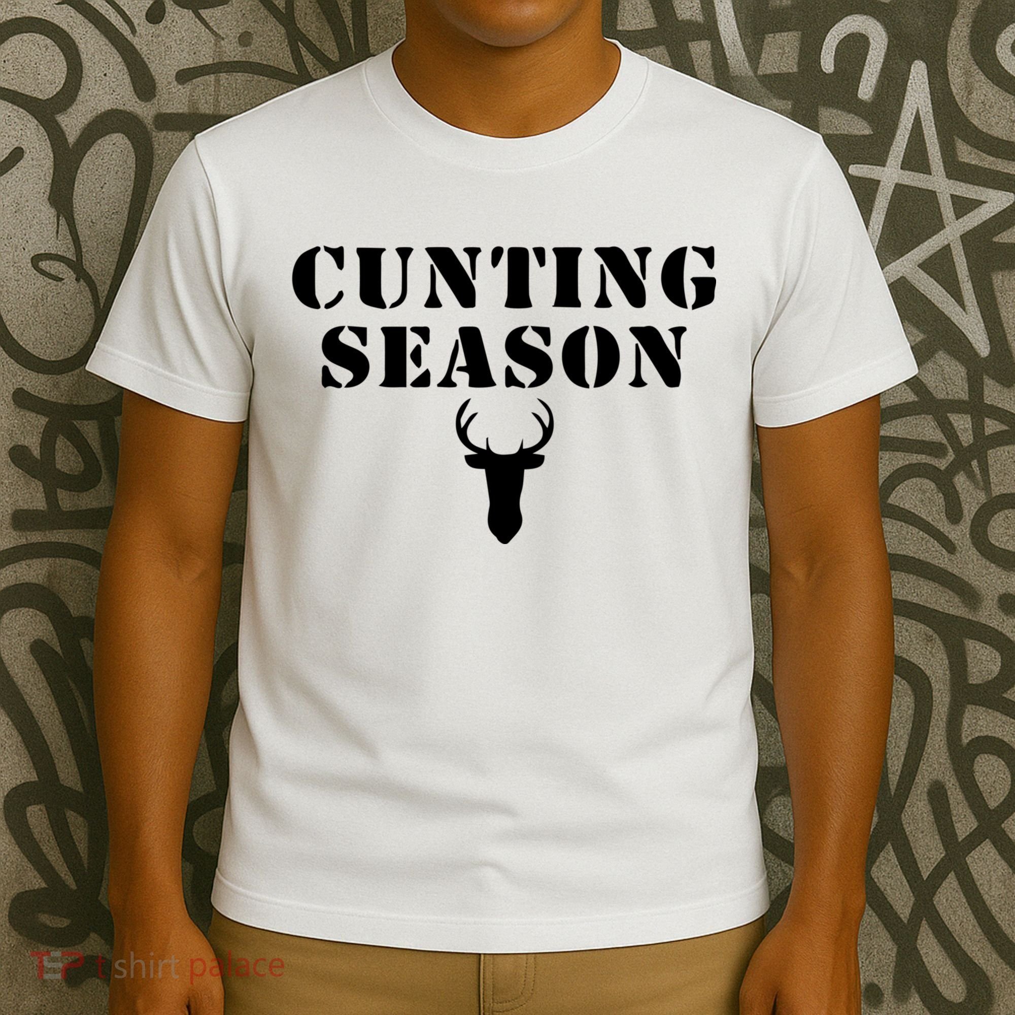 Cunting Season Shirt Funny Hunting Deer Season T-Shirt