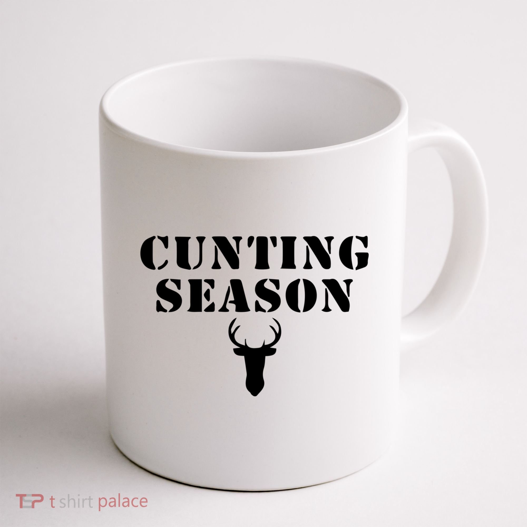 Cunting Season Shirt Funny Hunting Deer Season Coffee Mug