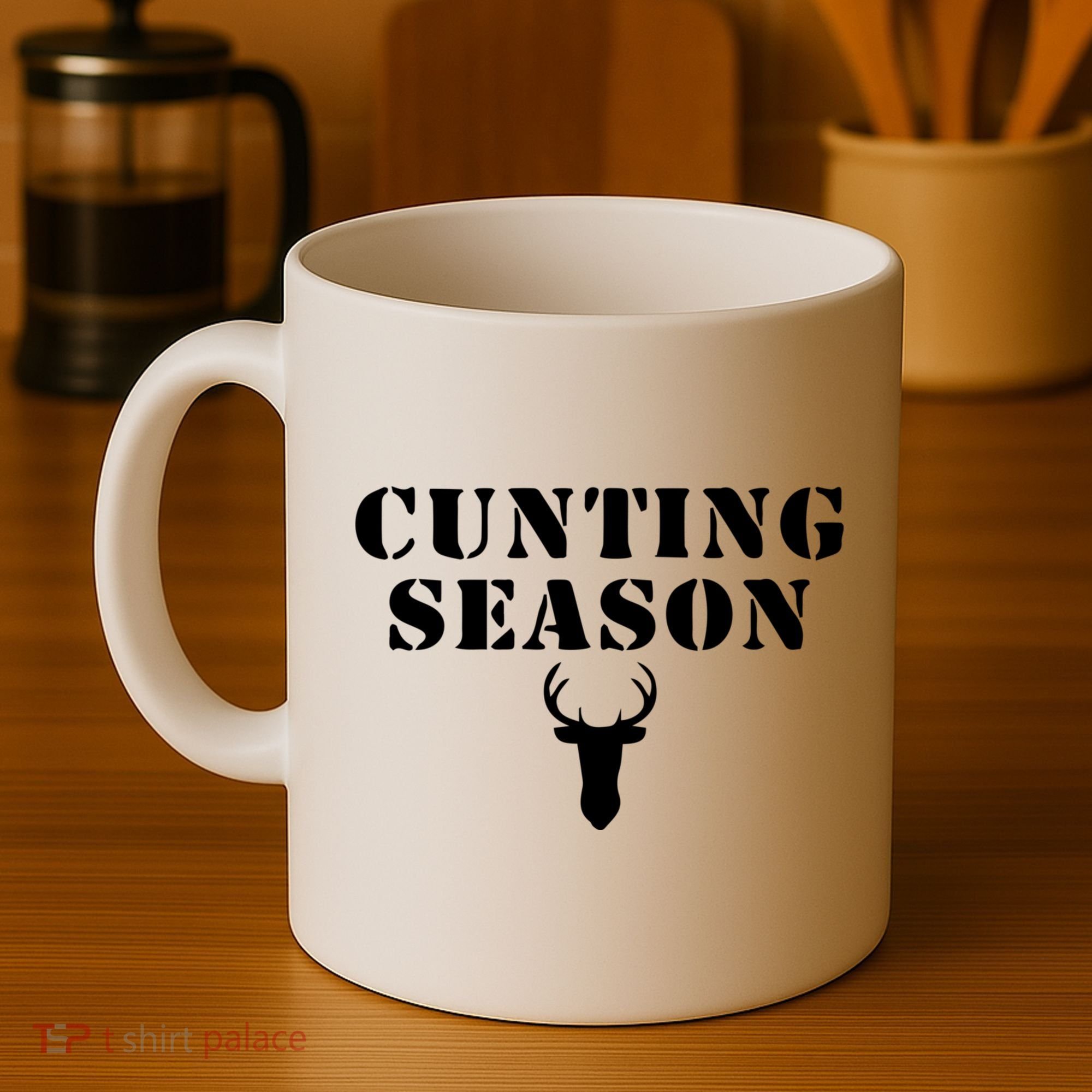 Cunting Season Shirt Funny Hunting Deer Season Coffee Mug