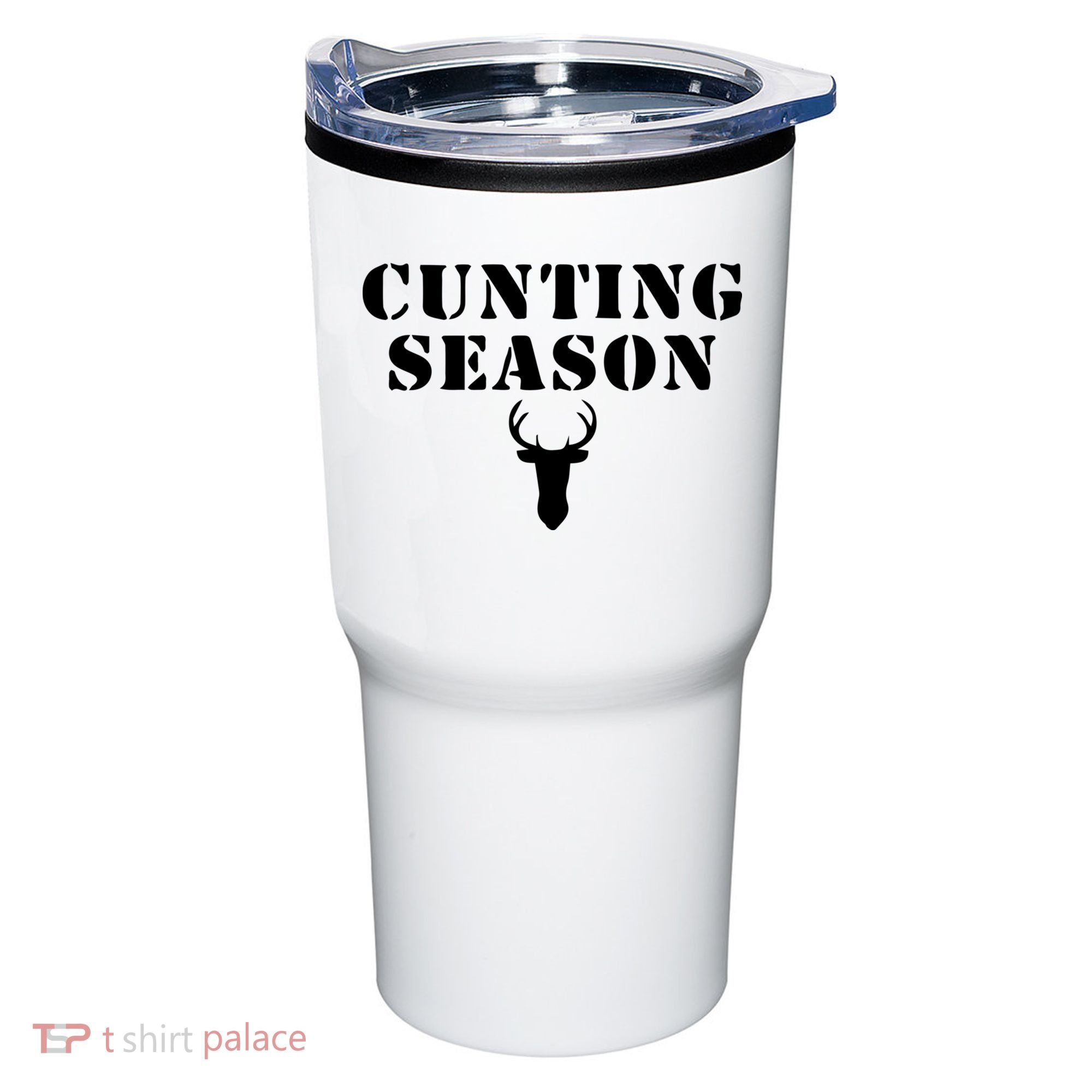 Cunting Season Shirt Funny Hunting Deer Season Tumbler