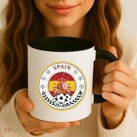 Cool Spain Soccer Logo Coffee Mug thumb 3
