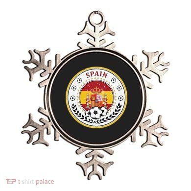 Cool Spain Soccer Logo Ornament