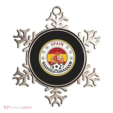 Cool Spain Soccer Logo Ornament