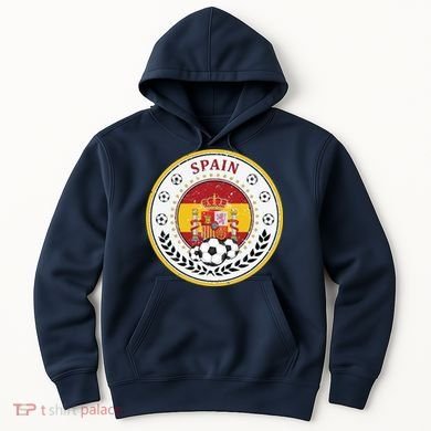 Cool Spain Soccer Logo Hoodie