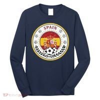 Cool Spain Soccer Logo Long Sleeve Shirt thumb 0
