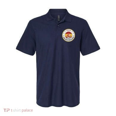 Cool Spain Soccer Logo Polo