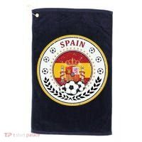Cool Spain Soccer Logo Golf Towel thumb 0
