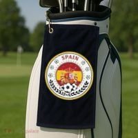 Cool Spain Soccer Logo Golf Towel thumb 2