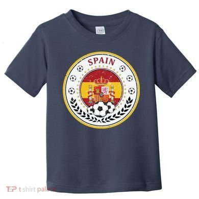 Cool Spain Soccer Logo Toddler T-Shirt