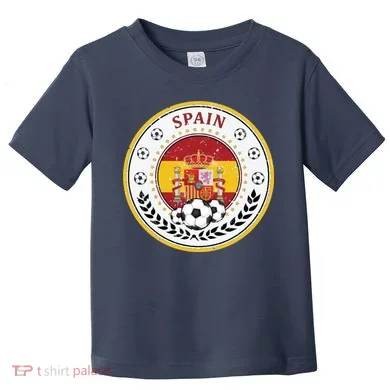 Cool Spain Soccer Logo Toddler T-Shirt