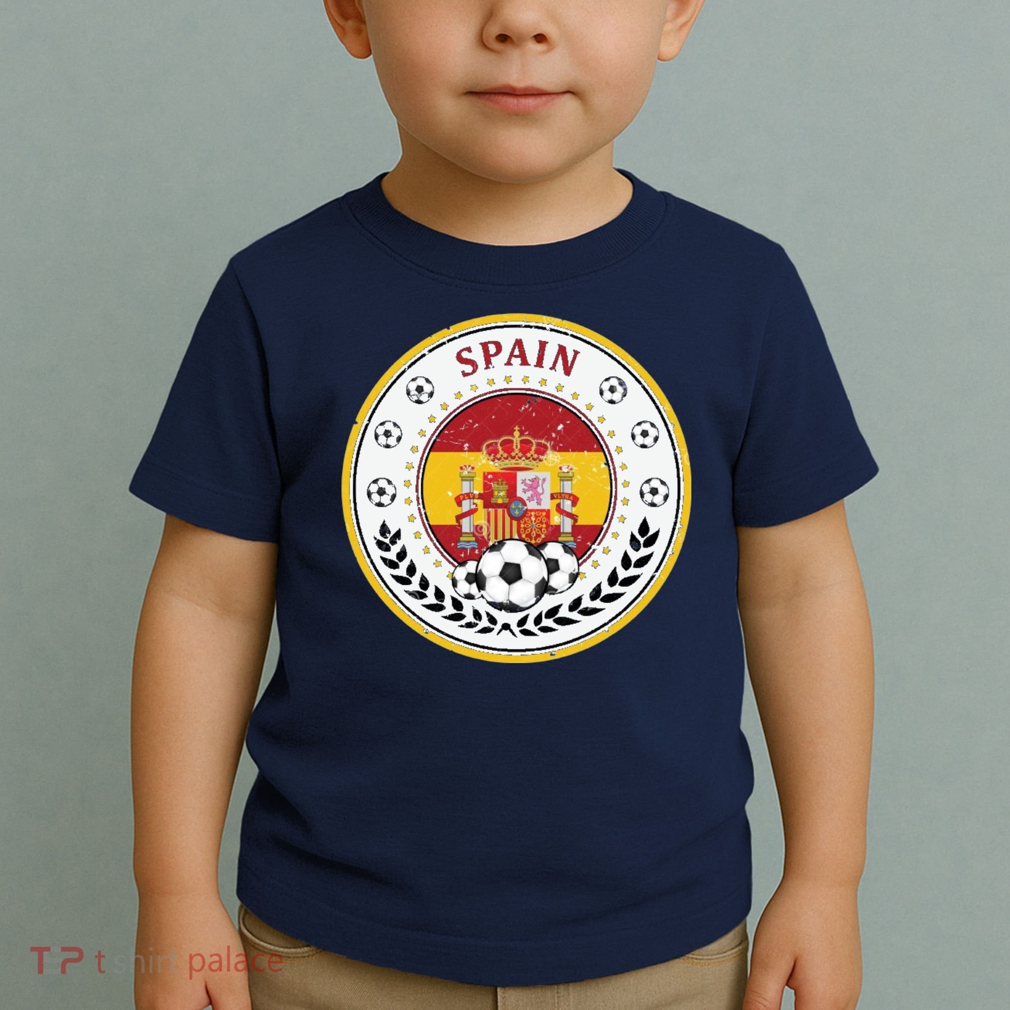 Cool Spain Soccer Logo Toddler T-Shirt
