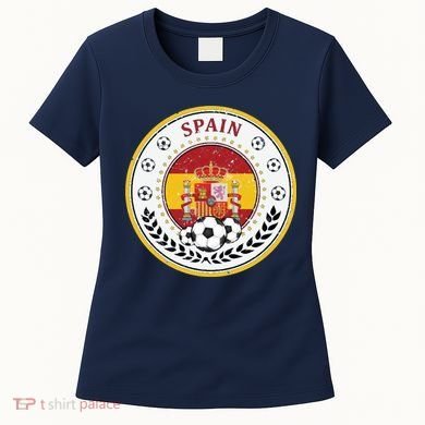 Cool Spain Soccer Logo Women's T-Shirt