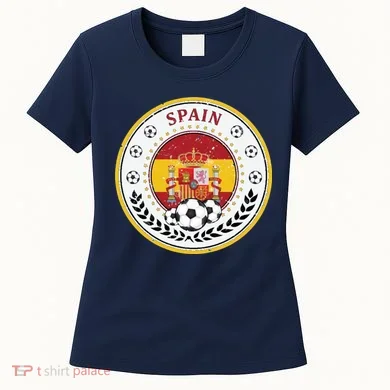 Cool Spain Soccer Logo Women's T-Shirt