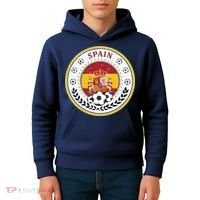 Cool Spain Soccer Logo Kids Hoodie thumb 4