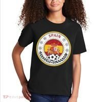 Cool Spain Soccer Logo Kids T-Shirt thumb 2