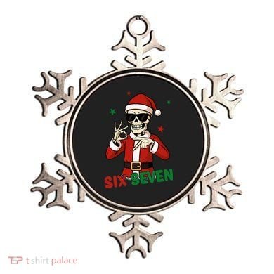 Christmas Six Seven Skeleton Santa 67 Meme Xmas Ornament