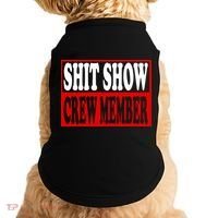 Cool Shit Show Crew Member For Adults Doggie Tank thumb 0