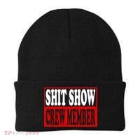 Cool Shit Show Crew Member For Adults Beanie thumb 0