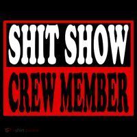 Cool Shit Show Crew Member For Adults Coaster thumb 2