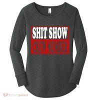 Cool Shit Show Crew Member For Adults Women's Perfect Tri Tunic Long Sleeve Shirt thumb 0