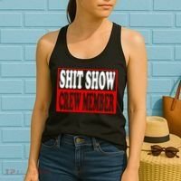 Cool Shit Show Crew Member For Adults Women's Tank Top thumb 2