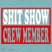Cool Shit Show Crew Member For Adults Sueded Cloud Jersey T-Shirt thumb 2