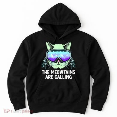 Cool Snowboard Ski Lover Mountain Skier Hoodie