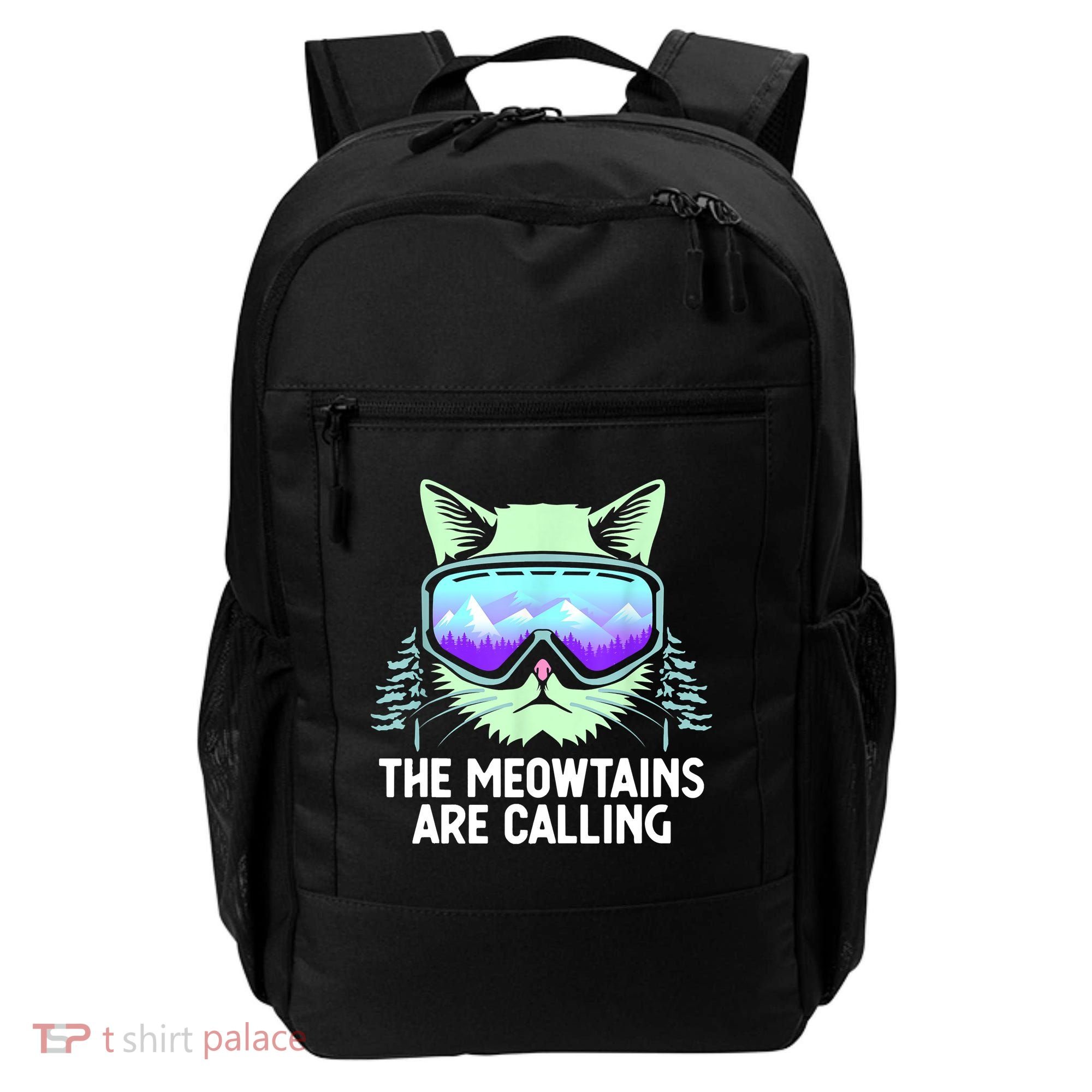 Cool Snowboard Ski Lover Mountain Skier Backpack
