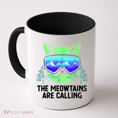 Cool Snowboard Ski Lover Mountain Skier Coffee Mug