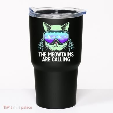 Cool Snowboard Ski Lover Mountain Skier Tumbler