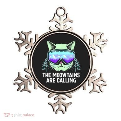 Cool Snowboard Ski Lover Mountain Skier Ornament