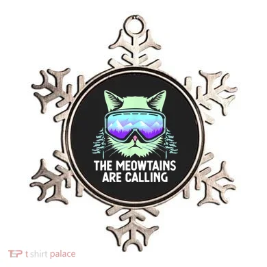Cool Snowboard Ski Lover Mountain Skier Ornament