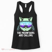 Cool Snowboard Ski Lover Mountain Skier Women's Tank Top thumb 0