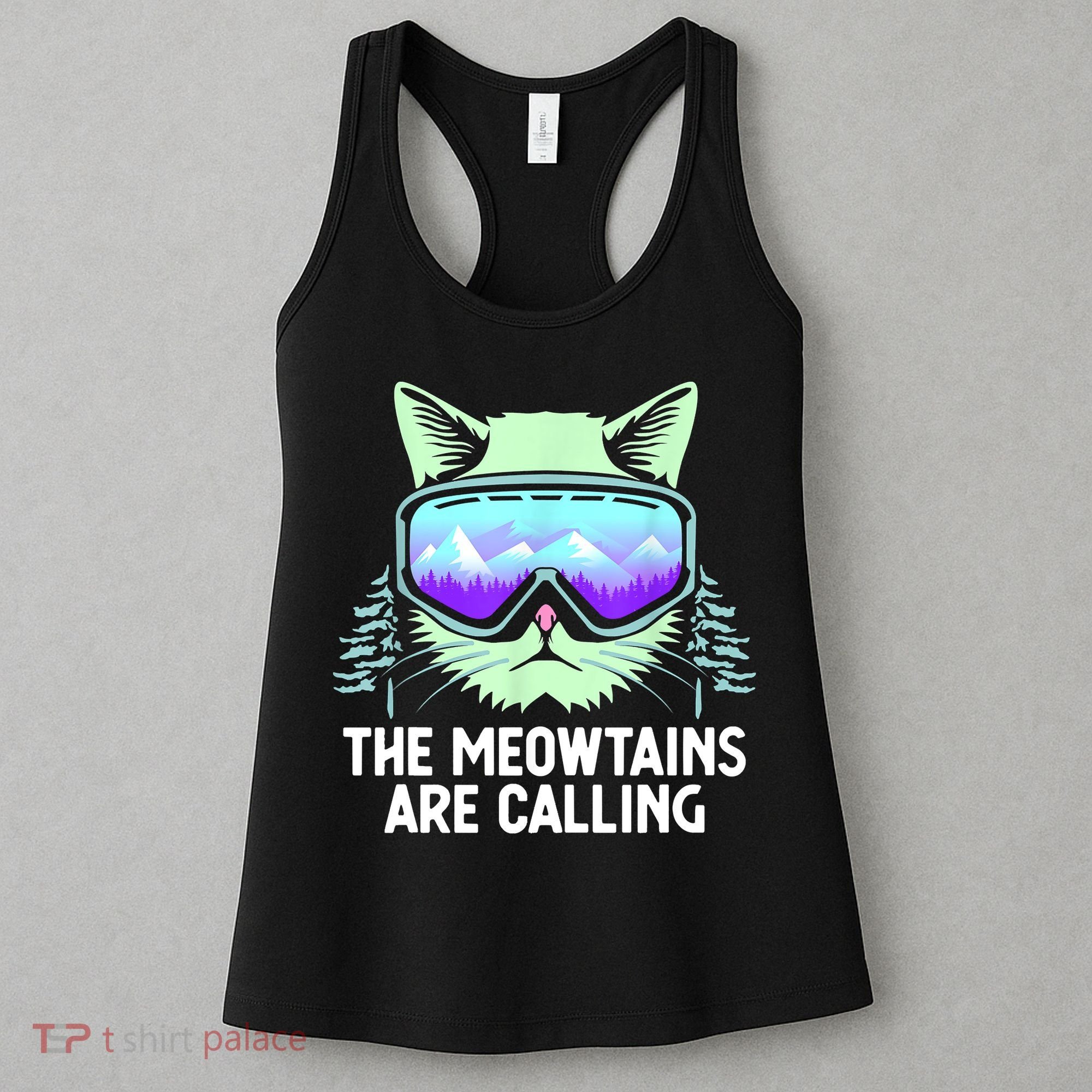Cool Snowboard Ski Lover Mountain Skier Women's Tank Top