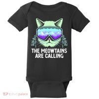 Cool Snowboard Ski Lover Mountain Skier Baby Bodysuit thumb 0