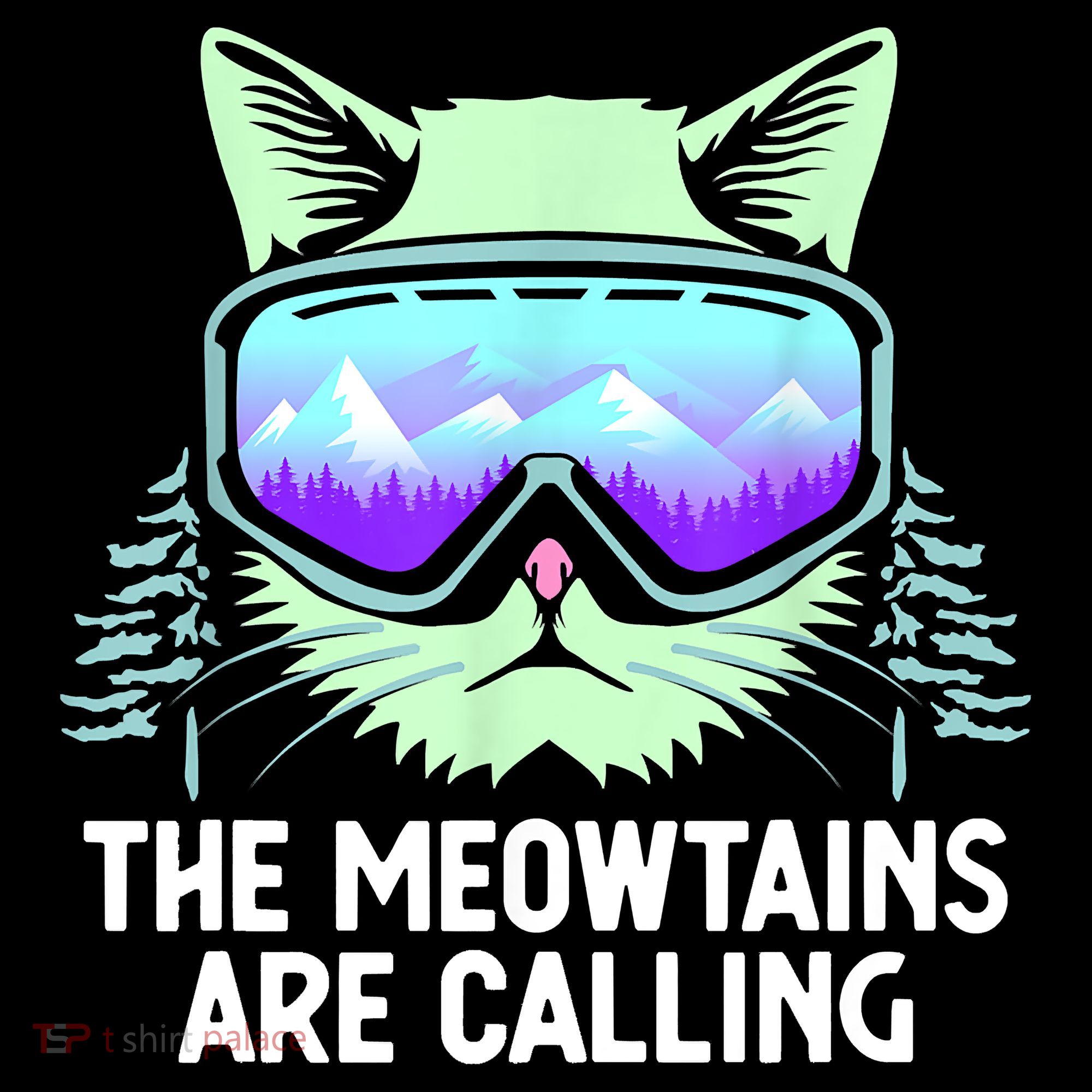 Cool Snowboard Ski Lover Mountain Skier Tank Top