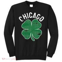 Chicago Shamrock St. Patrick's Day Saint Paddy's Irish Sweatshirt thumb 0